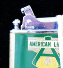 Penguin Americal Linen Superlative Automatic Cigarette Lighter NEVER FIRED B2009 — photo 5
