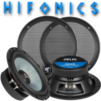 Hifonics Zeus ZSW-6 16,5cm Kicker Tieftöner Lautsprecher Set 165mm Kickbass
