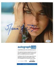 Romina Gaetani "Twisting the Aces" AUTOGRAPH Signed 8x10 Photo ACOA