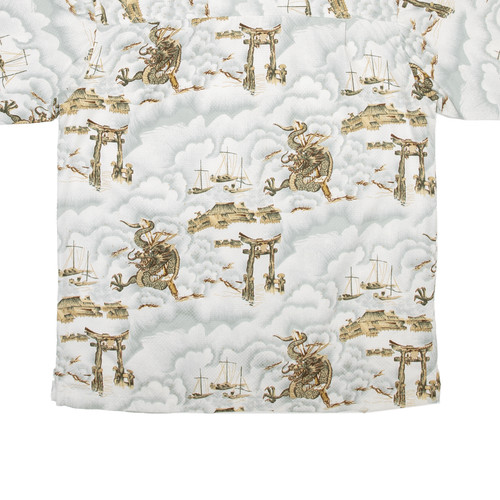 ANCHOR BLUE Dragon Mens Shirt Grey L - Picture 6 of 6
