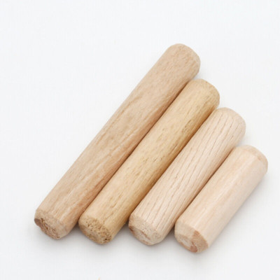 Holzdübel, Riffeldübel, Holz Dübel, Holzstifte Ø 5mm 6mm 8mm 10mm 12mm L 20-120m