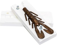 Authentic Handmade Ultra Vibe Speed ​​Craw Bait Shape 3.5 '' Soft Plastic DIY