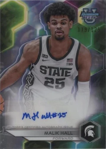 2023-24 Bowman University Best - Malik Hall #B23-MH