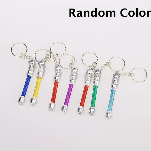 9/12/18er Pack Tragbar Mini Tasche Schlüsselanhänger Bongs Leicht zu reinigen und zu entfernen