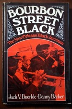 BOURBON STREET BLACK New Orleans Black Jazzman by Buerkle/Barker 1973 Americana