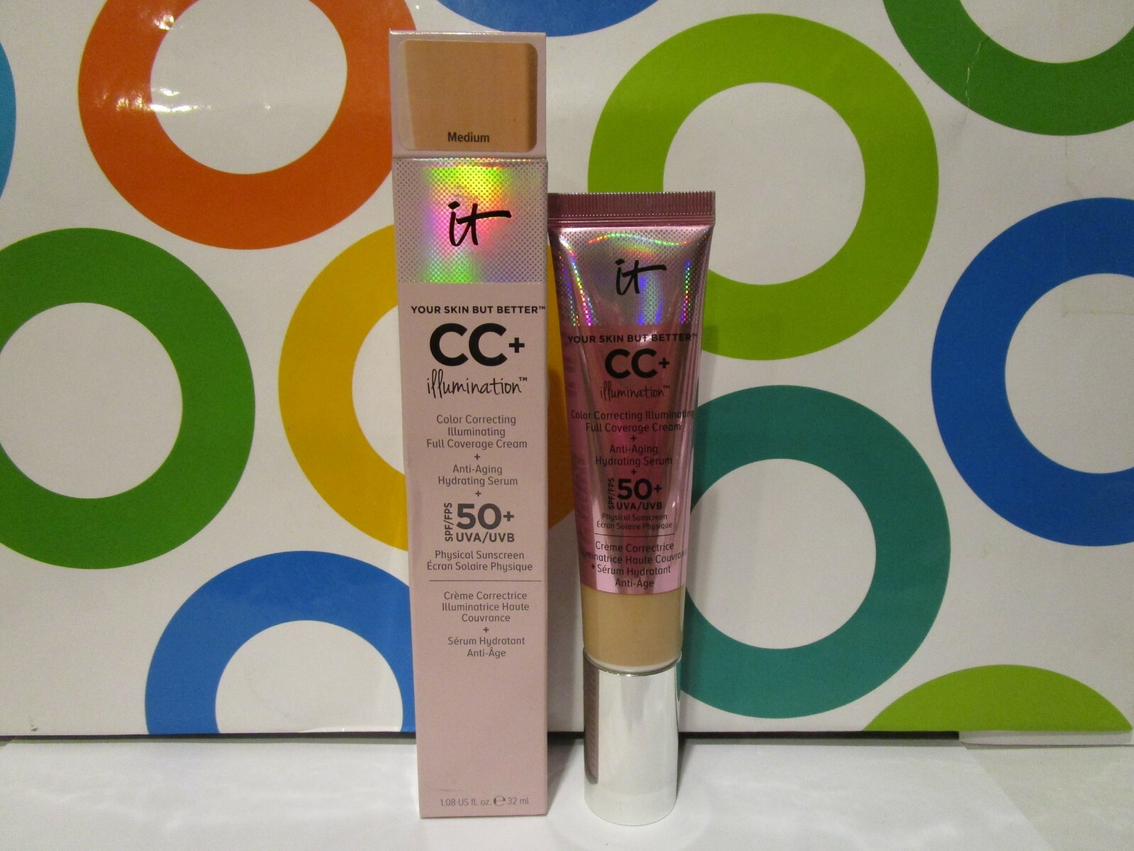 IT Cosmetics CC+ Illumination Cream - Medium Coverage - 1.08 oz