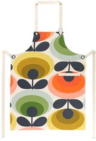 Orla Kiely Apron In 70s Oval Flower Print Orla Kiely Apron In 70s Oval Flower Print