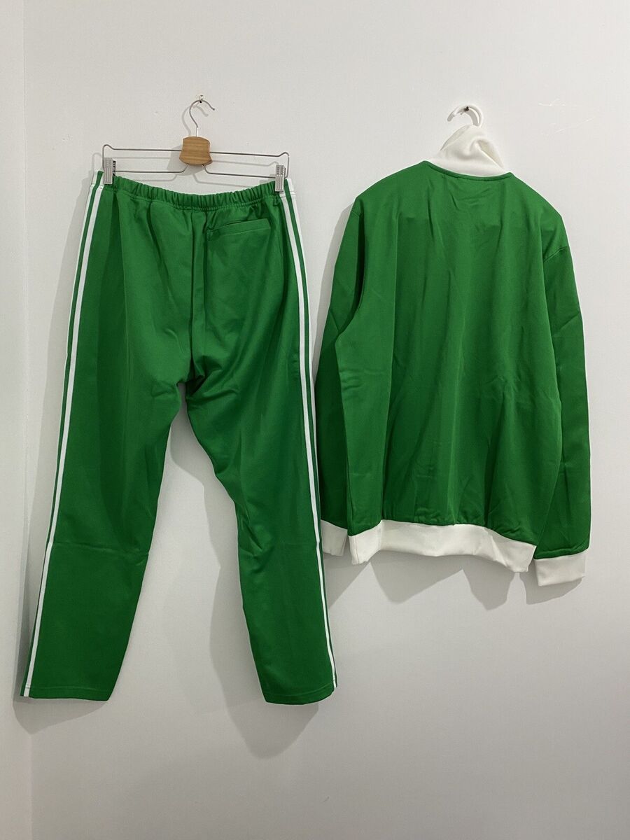 Adidas Originals Beckenbauer Tracksuit Green White Size 2XL Adidas Originals Beckenbauer Tracksuit Green White Size 2XL