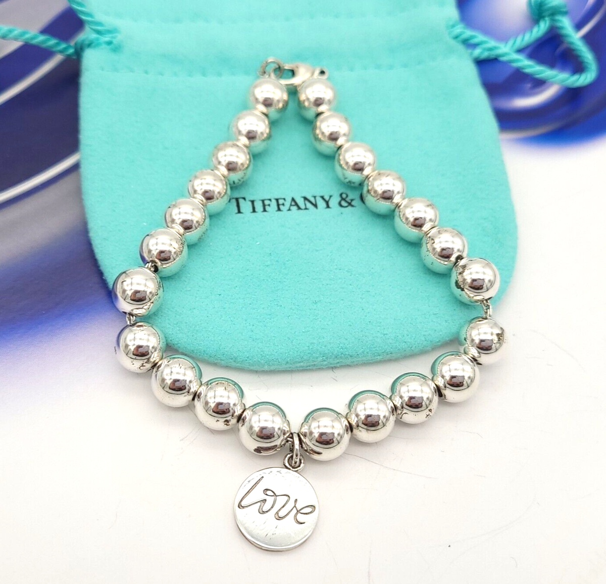 Silver Bracelets Paloma Picasso Bead Bracelet Tiffany Sterling