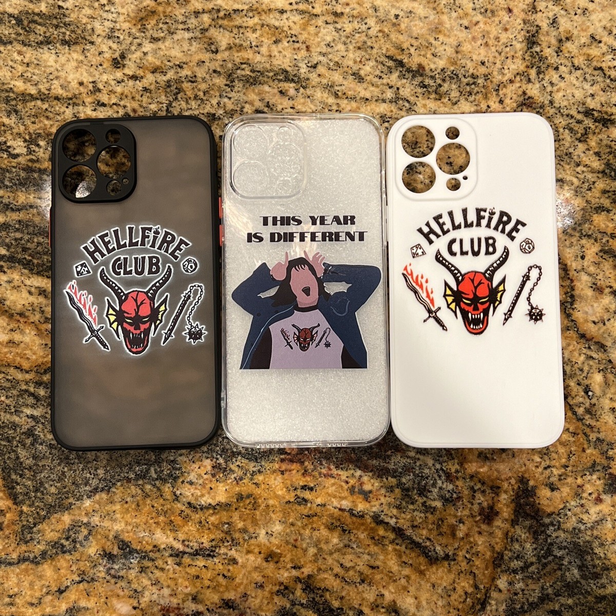 Stranger Things Hellfire Club iPhone 13 Pro MAX Case LOT Stranger Things Hellfire Club iPhone 13 Pro MAX Case LOT
