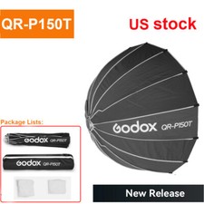 US Godox QR-P150T 59  Quick Release Small-Space Parabolic Softbox for LED Studio