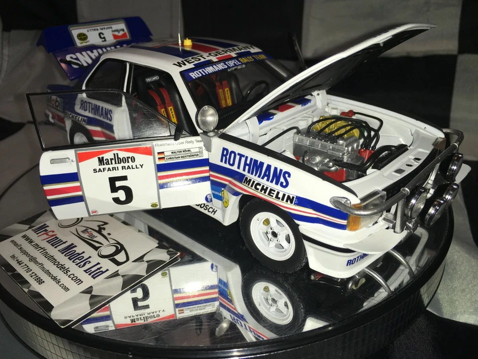 1:18 Sole H5378 Walter Rohrl Opel Ascona 400 2nd Rally Safari 1982 - Immagine 3 di 4
