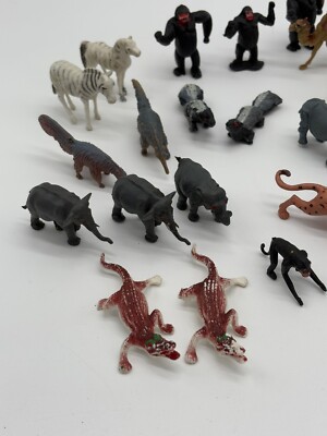 Vintage 42 Arco Noah's Ark Plastic Animals Only 70s Toys Hong Kong