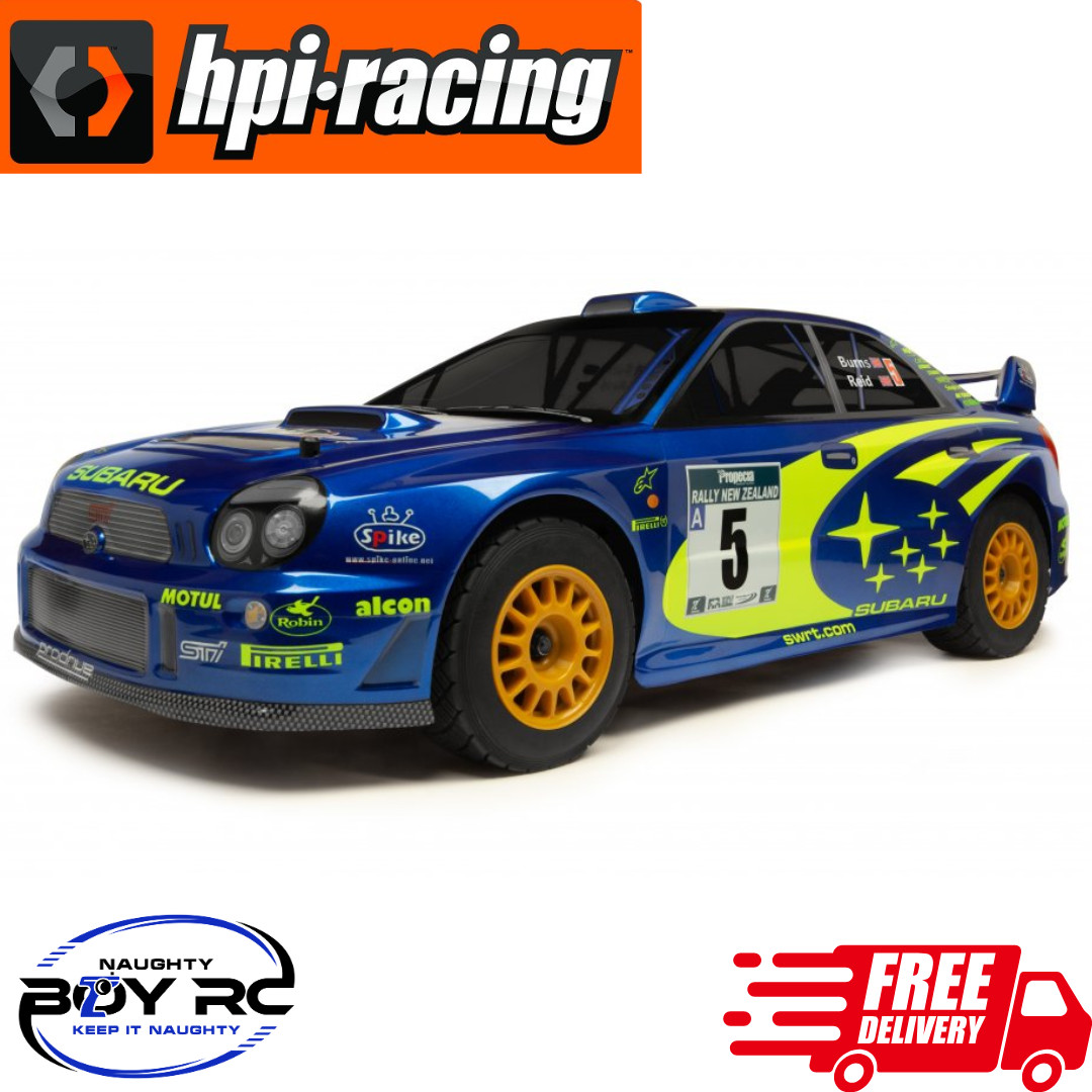 2001 Wrc Subaru Impreza 1/8 4wd Rtr Basher Fast