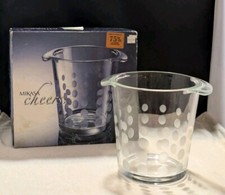 Mikasa CHEERS Ice Bucket BUBBLES In Box LNC