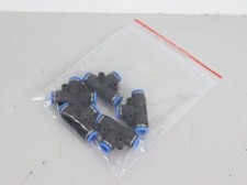 Festo 5x push - in fitting T-piece ∅ 6mm pneumatic connector unused