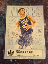 Ben Sheppard 2023-24 Panini Court Kings Works In Progress RC #24