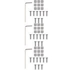  3 Sets Y-Achse-Stützplattenschrauben Schraubensatz Für Die Heizbettplatte