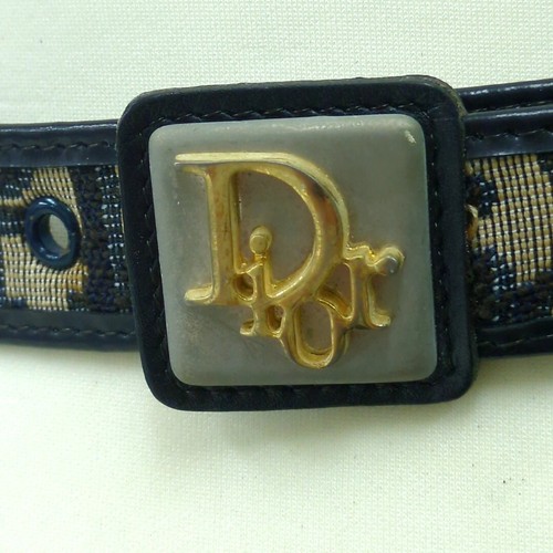 Christian Dior Trotter Belt Size 65 Made in France Women's Used from Japan - Picture 18 of 24