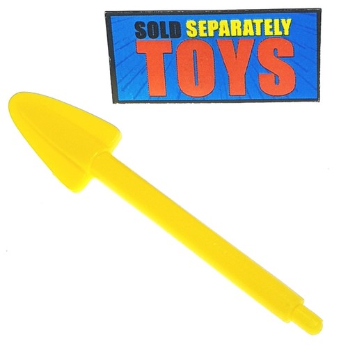 Vtg Cadillacs & Dinosaurs Hannah Dundee MISSILE 1993 yellow weapon accessory - Picture 6 of 7