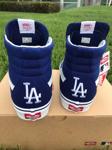 dodgers vans sk8 hi