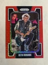 2025 Panini Prizm The Rolling Stones Red Mojo Keith Richards /99 #13