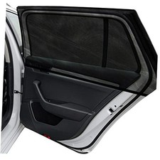 Car Window Shades, 2 Pack Breathable Mesh Side Sun Stretch Screens for Large