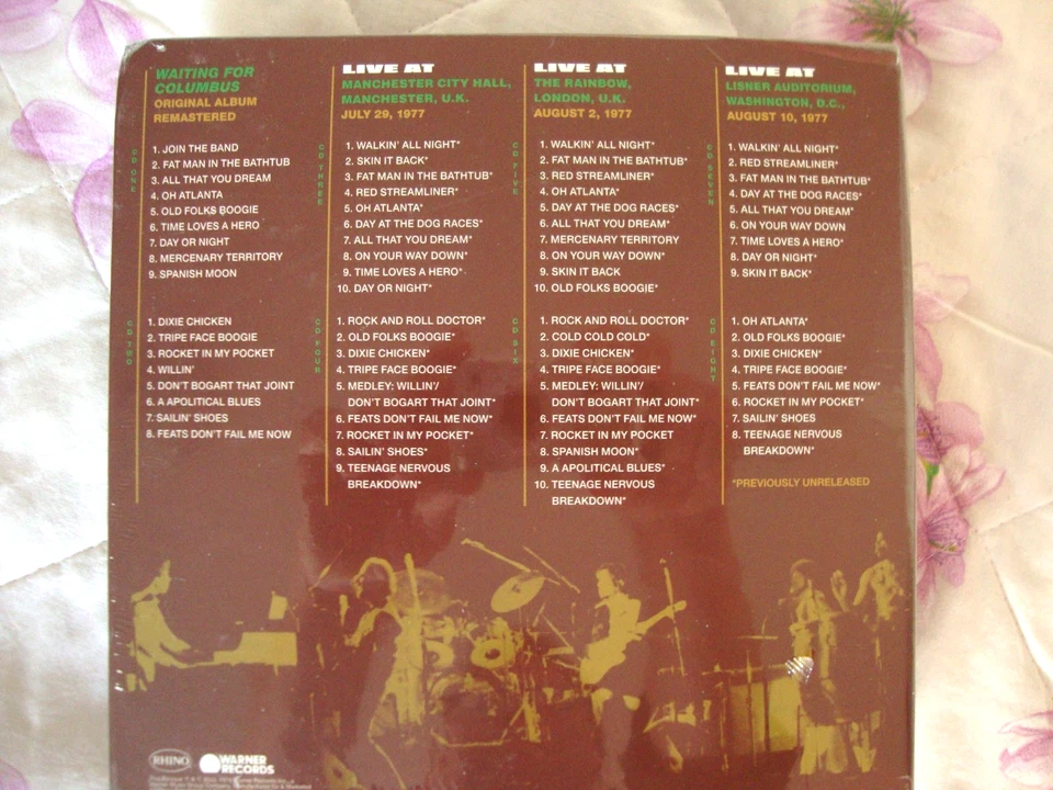 LITTLE FEAT - Waiting For Columbus Live (8xCD Super Deluxe Ed.) NEU!SEALED! - Bild 2 von 4