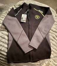 Men's 1.5mm Neoprene Diving Top Surf Free Dive Swim Scuba Suit Jacket Size Large