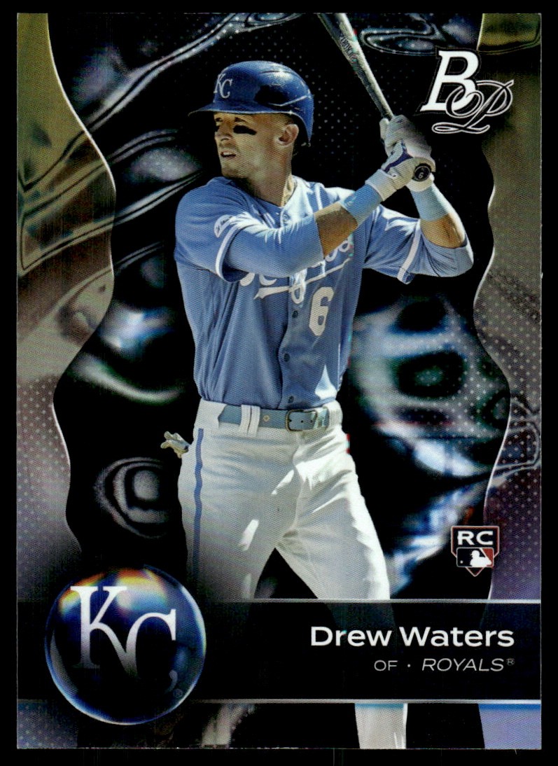 Drew Waters 2023 Bowman Platinum #24 Royals MLB READ FREE SHIPPING AutographDen