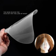 Clear Barber Face Shield Hair Spray Cutting Protection Guard