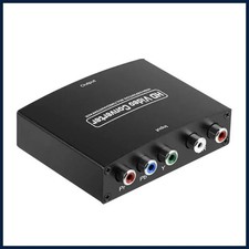 YPbPr to HDMI Converter Component Audio HD Adapter Compatible