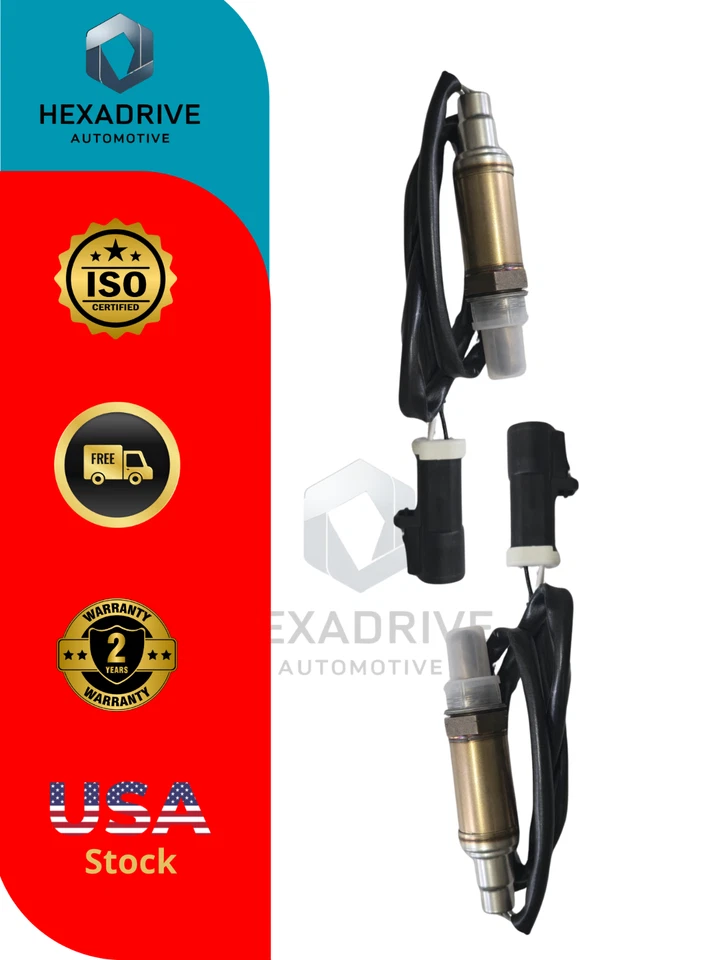 Juego de 2 piezas sensor de oxígeno O2 para Ford Ranger 1991-2011 2,3 L 2,5 L 3,0 L 4,0 L Foto 3 de 3