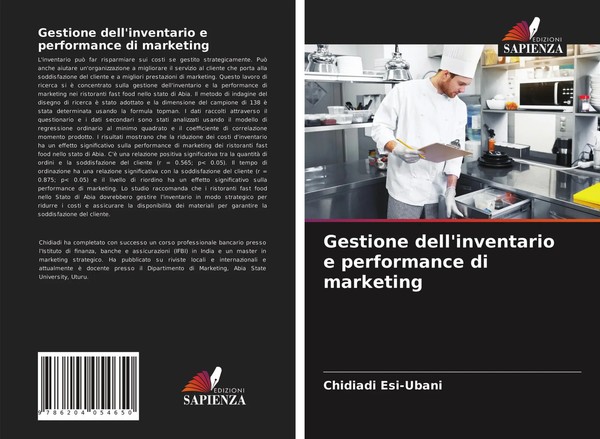 Chidiadi Esi-Ubani | Gestione Dell'inventario E Performance Di Marketing | Buch-image