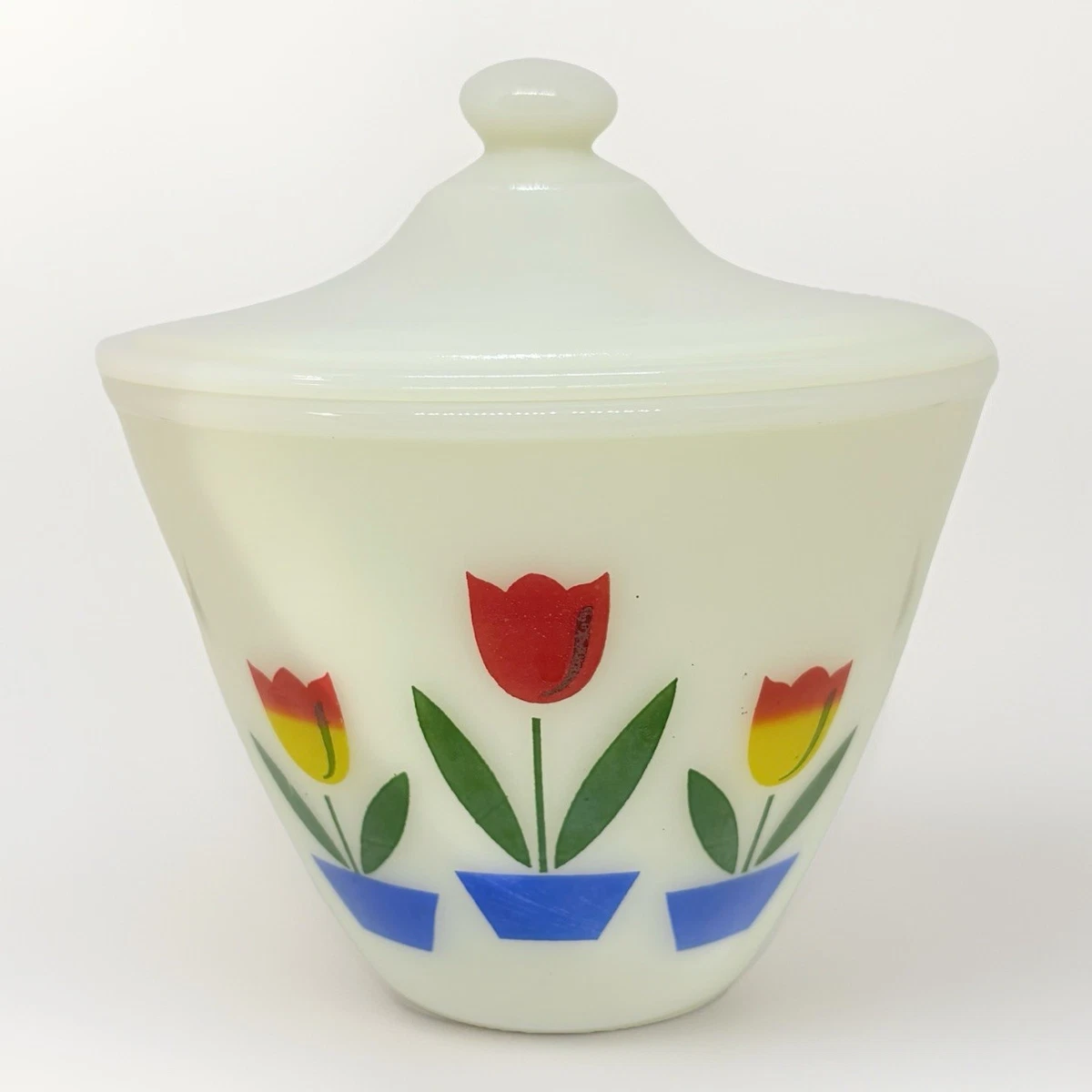 Fire King Grease Jar for sale | eBay