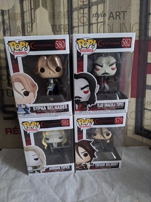 Funko POP Castlevania Dracula Adrian Tepes Belmont Playstation Nintendo Games