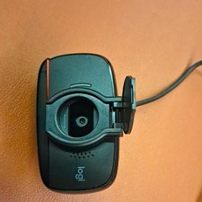 Logitech Logi Webcam Autofocus Built-In Mic Clip-On USB Black
