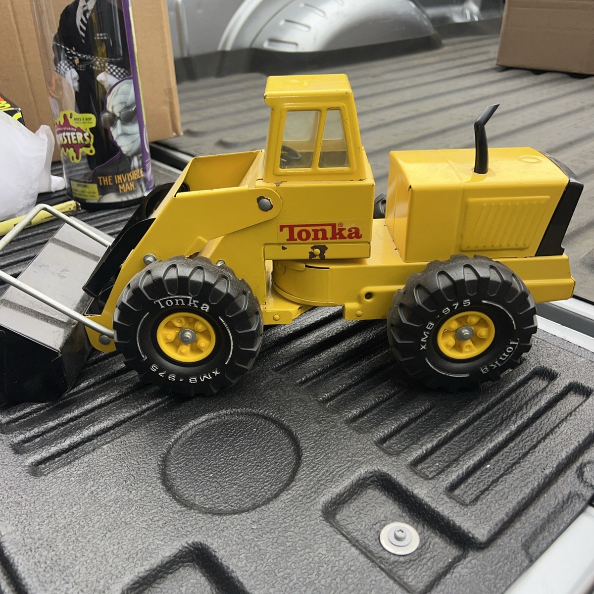 Vintage 1976/7 Metal Mighty Tonka Front End Loader #3920 - 20” x