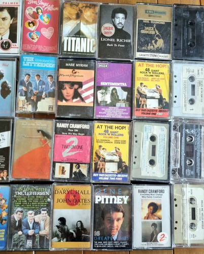 CASSETTE bulk lot X 32 - DIAMOND, RITCHIE, WET WET WET, ENYA, PALMER, STREISAND - Bild 5 von 8