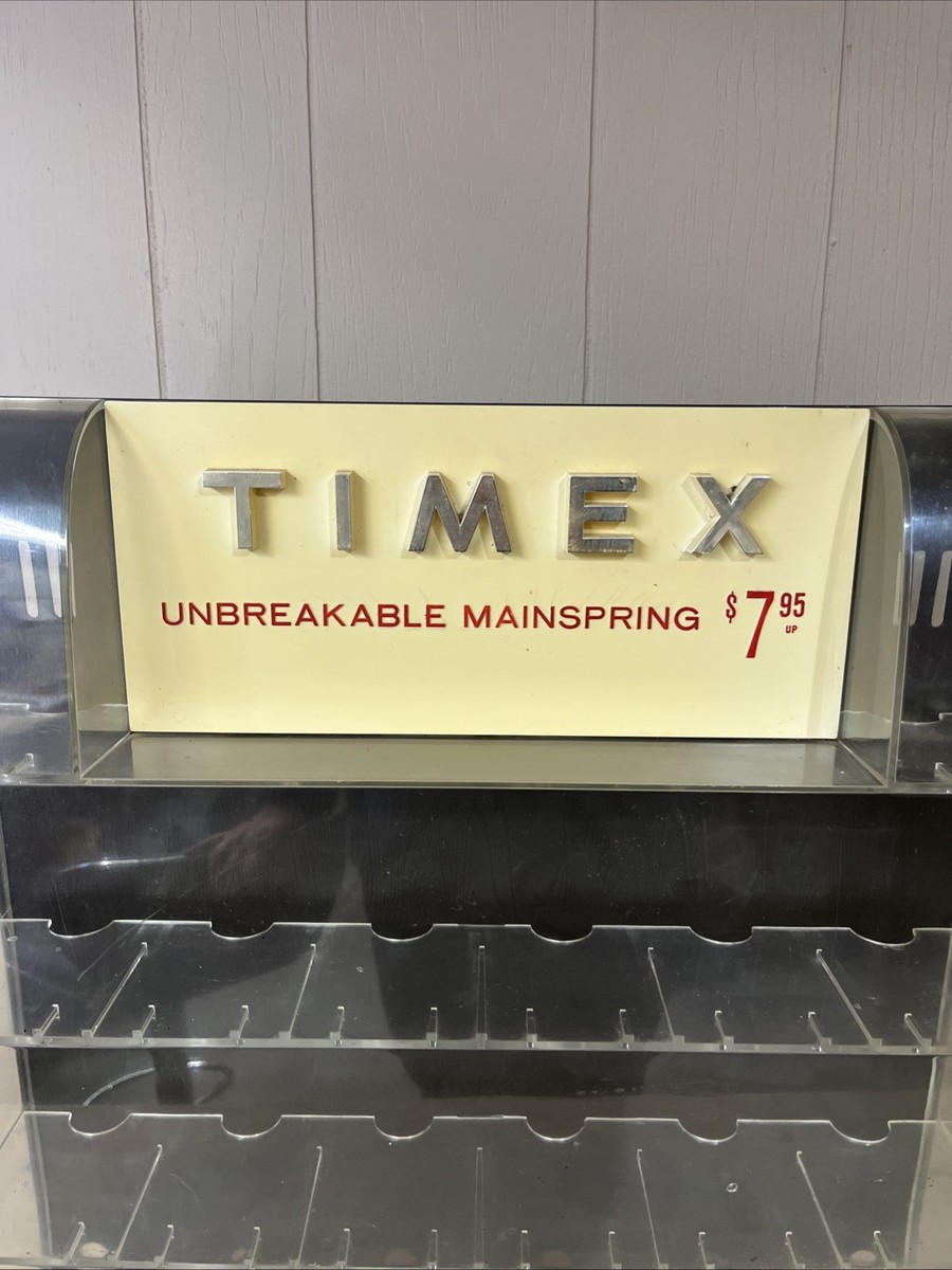 Vintage Timex Watch Store Countertop Display Case - 1970s $7.95 | eBay