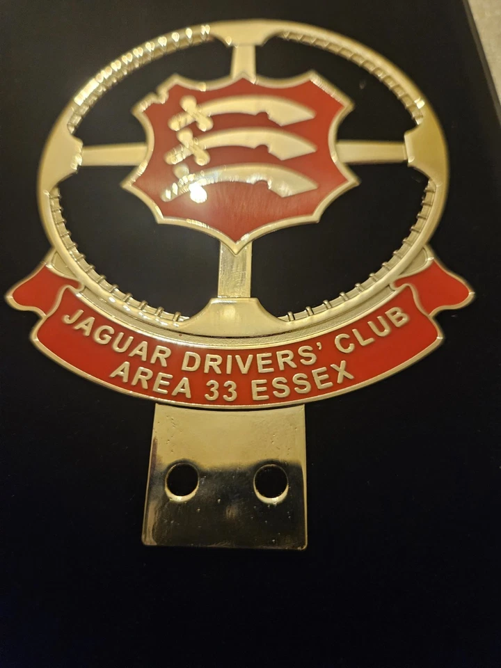 JAGUAR CAR CLUB, JAGUAR DRIVERS' CLUB, VINTAGE CAR BADGE - Image 4 of 4