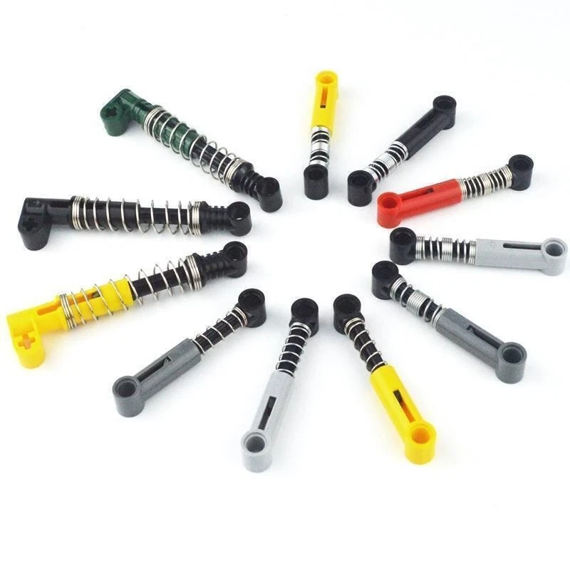 Mola de suspensão amortecedor mecânico Technic Building Blocks para Lego - Imagem 3 de 4