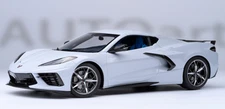 Chevrolet Corvette C8 Stingray Z51 Ceramic Matrix Grey Metallic in 1:18 Scale by