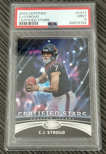 2023 Panini Certified - Certified Stars #CS-11 C.J. Stroud (RC) PSA 9