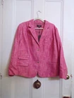 NWT $189 Talbots Pink Blazer Size 20W