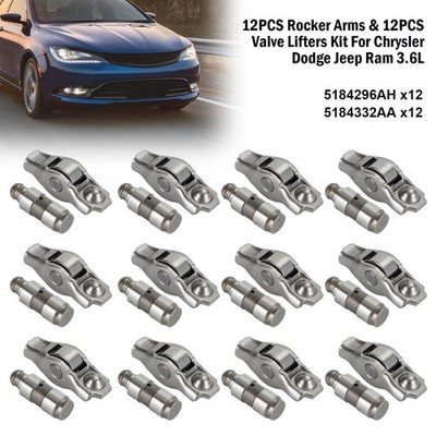 12PCS Rocker Arms & 12PCS Valve Lifters Kit Für Chrysler Dodge Jeep Ram 3.6L R2