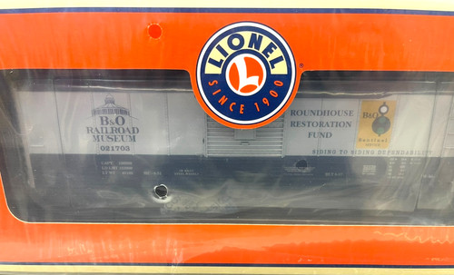 Carro de carga Lionel 6-52330 calibre O Baltimore y Ohio Museum, nuevo con caja de envío | Condition: New