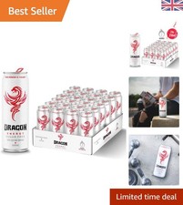Eco-Friendly Sugar Free Energy Drink - 24 Cans | Low Calorie & Vitality Boost