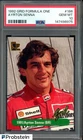 1992 Grid Formula One F1 Racing #186 Ayrton Senna RC Rookie PSA 10 GEM MINT
