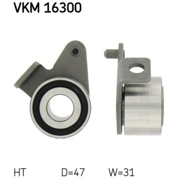 Skf Spannrolle Zahnriemen Hydraulisch FüR Volvo 940 Ii Kombi 945 240 P245-image